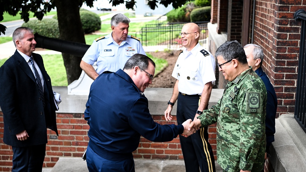 USCG Commandant Visits IADC, Speaks with Students