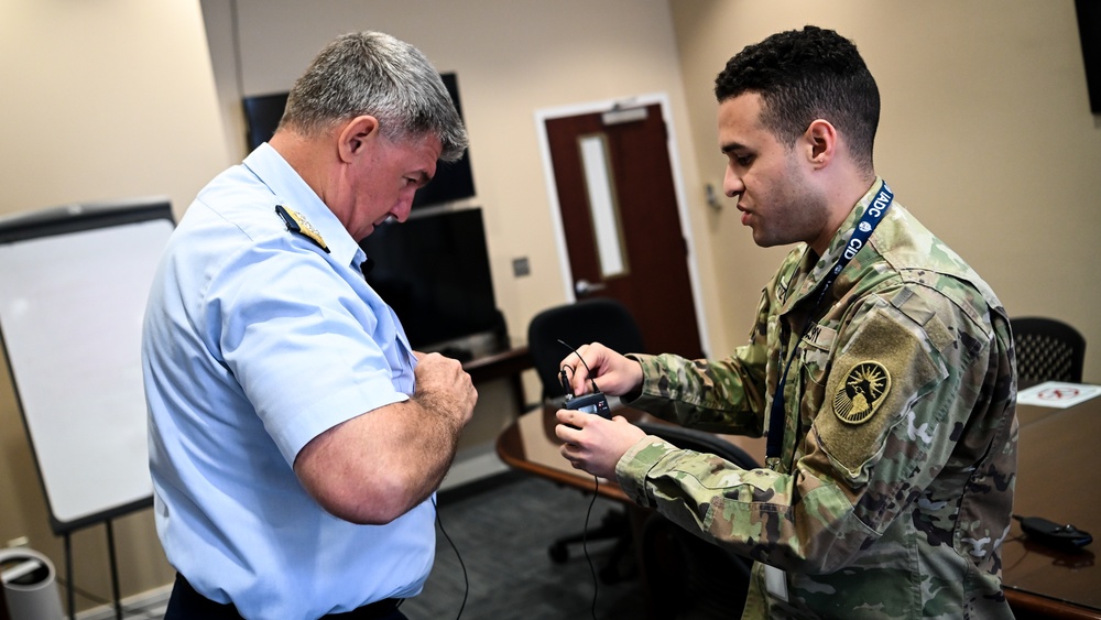 USCG Commandant Visits IADC, Speaks with Students