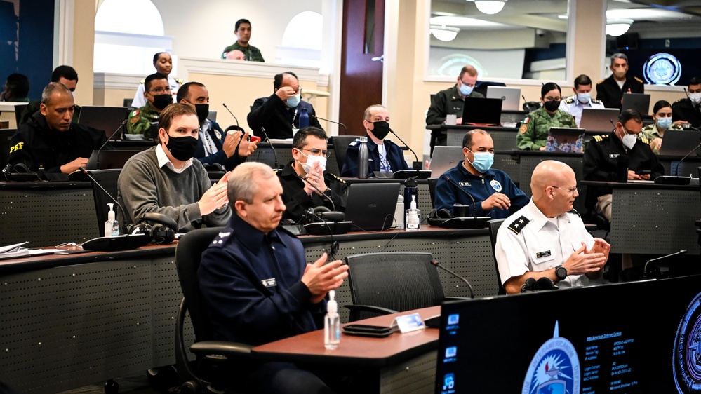 USCG Commandant Visits IADC, Speaks with Students