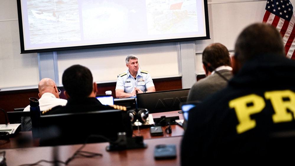 USCG Commandant Visits IADC, Speaks with Students