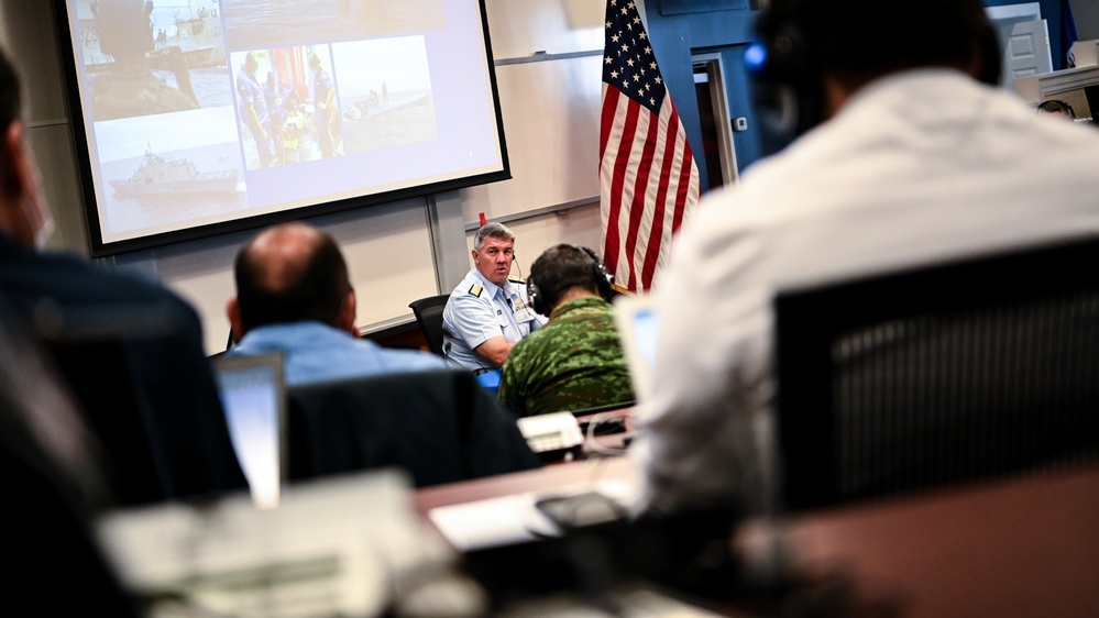 USCG Commandant Visits IADC, Speaks with Students