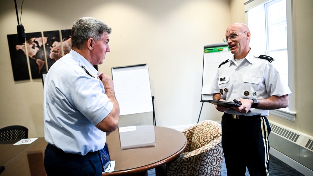 USCG Commandant Visits IADC, Speaks with Students