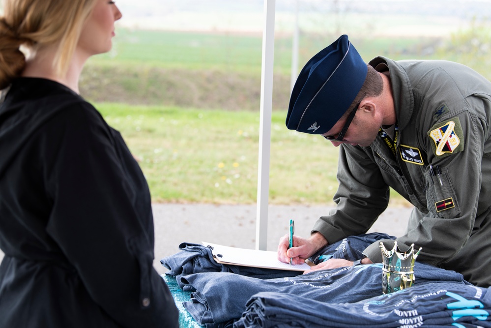 52nd FW participates in SAAPM observance