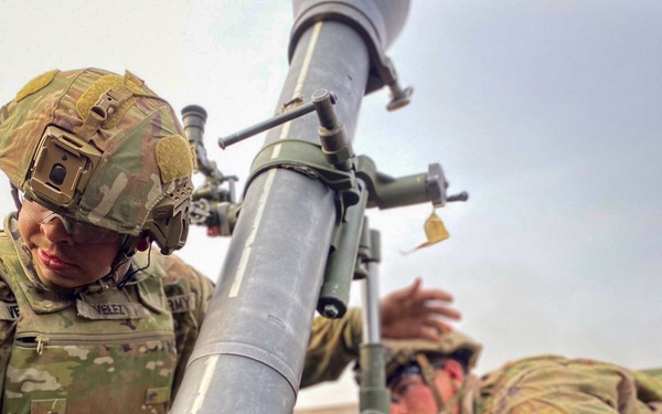 69th Armor Regiment Mortar Range