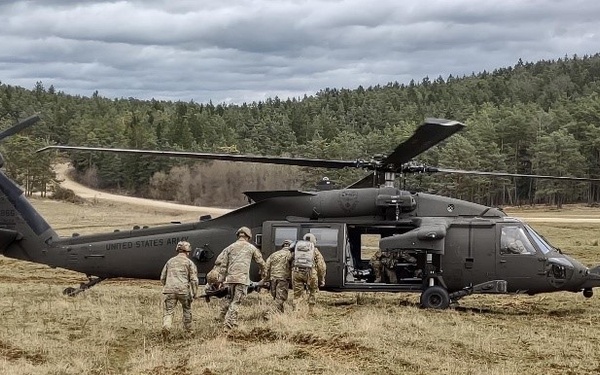 7th Infantry Regiment MEDEVAC Rehearsal