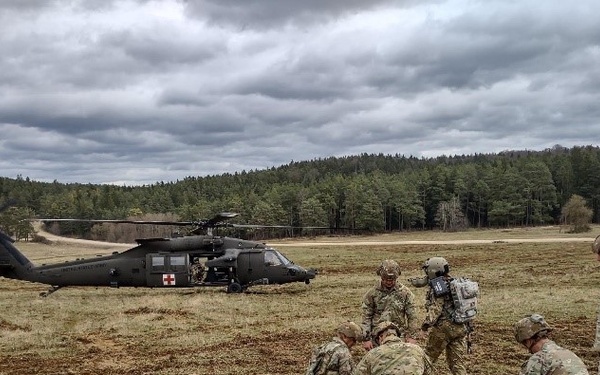 7th Infantry Regiment MEDEVAC Rehearsal