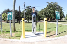 POWERING UP -- Fort Rucker installs 1st electric vehicle charging station