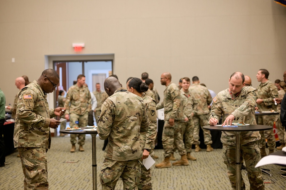 U.S. Army Central (USARCENT) hosts Go For Green Food Demo for Army Commitment To Improving Overall Nutrition (ACTION) initiative by the Sgt. Major of the Army Michael Grinston