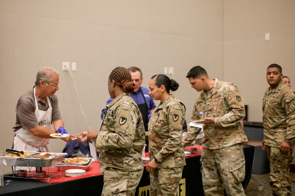 U.S. Army Central (USARCENT) hosts Go For Green Food Demo for Army Commitment To Improving Overall Nutrition (ACTION) initiative