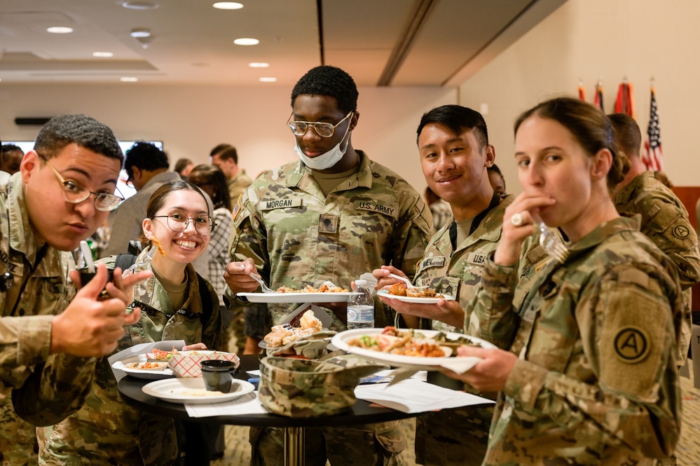 U.S. Army Central (USARCENT) hosts Go For Green Food Demo for Army Commitment To Improving Overall Nutrition (ACTION) initiative