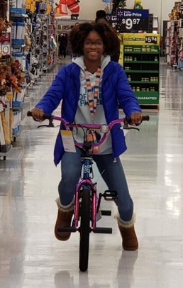 First Team military child volunteers and started own business