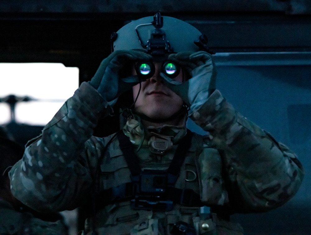 1-214th General Support Aviation Battalion Aerial Gunnery Qualification And Medical Evacuation Training