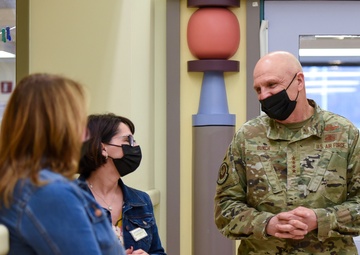 Bunch meets with Hanscom personnel
