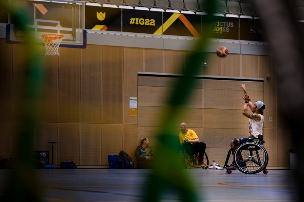 Invictus Games Team U.S. - Wheelchair Basketball