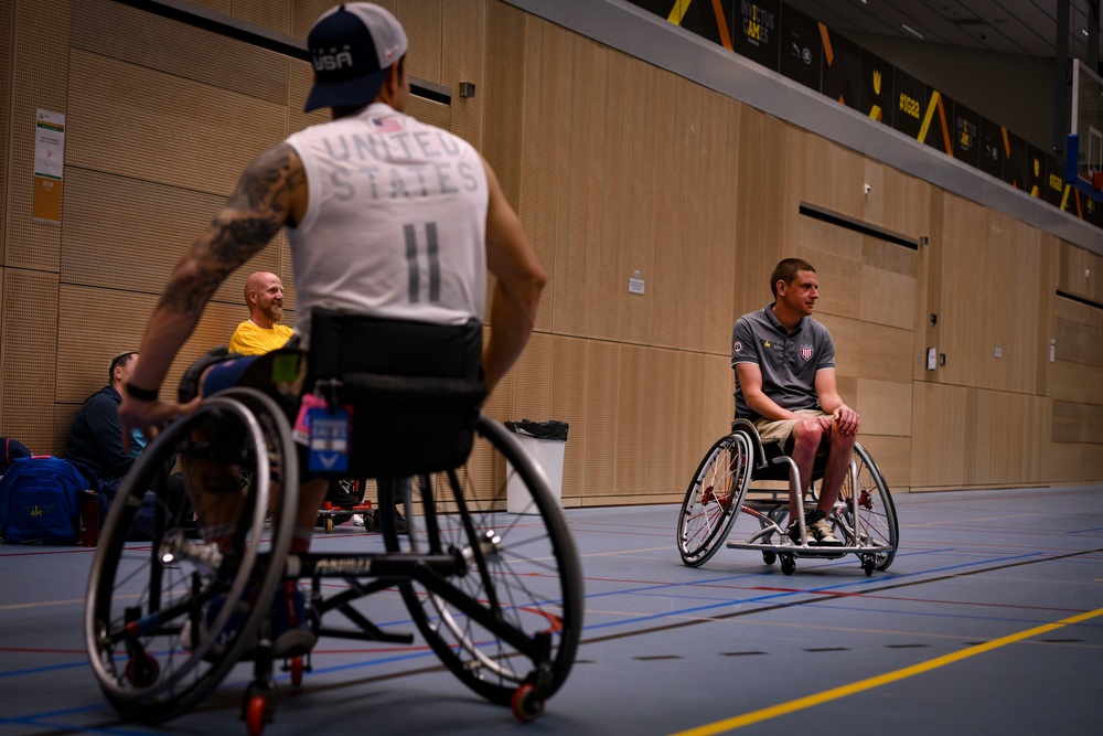 Invictus Games Team U.S. - Wheelchair Basketball