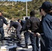USS Ross enters port in Souda Bay, Greece