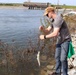Veteran fishing day returns to the Cooper River Rediversion Project