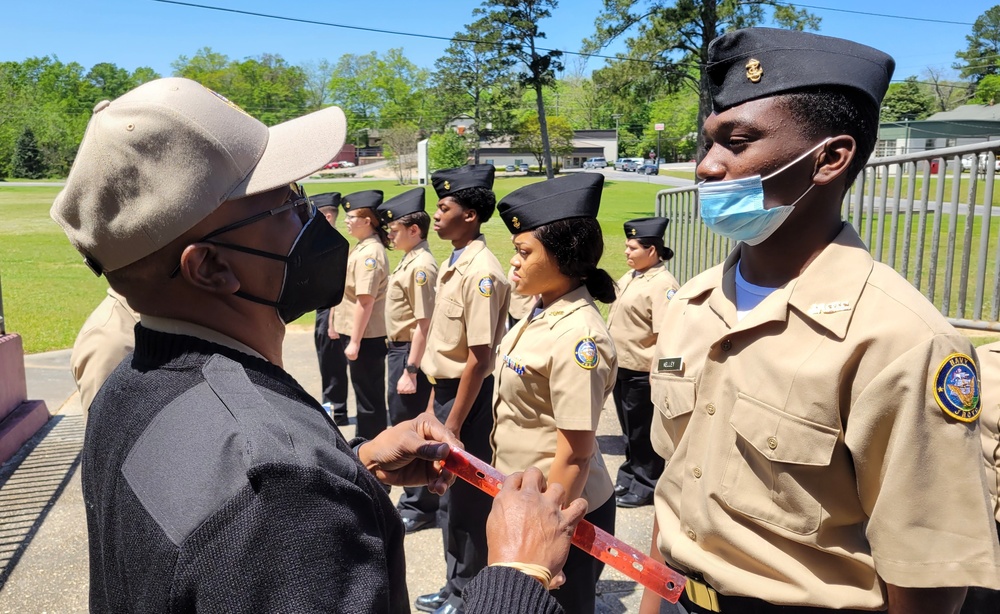 BRHS NJROTC Uniform Inspection