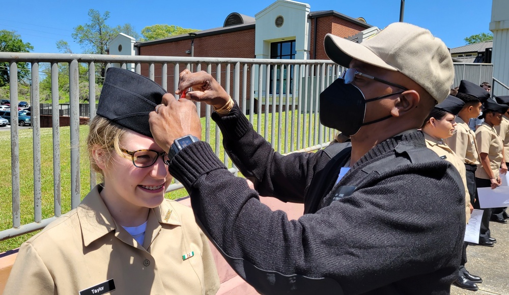 BRHS NJROTC Uniform Inspection