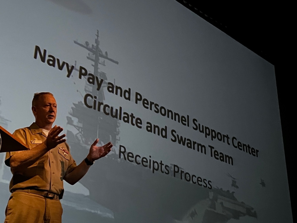 MyNavy Career Center commander visits Submarine Base New London