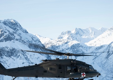 The 2-211th General Support Aviation Battalion flies to Bethel for annual training