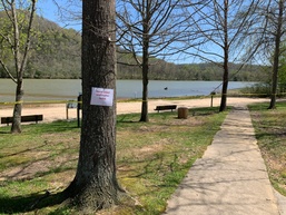 Cordell Hull Lake closes swim beaches