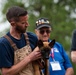 Military Working Dogs with Veteran and Active Handlers