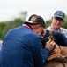 Military Working Dogs with Veteran and Active Handlers