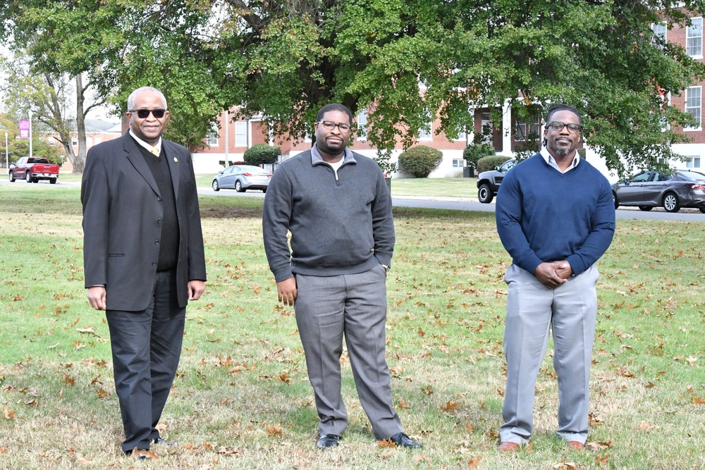 Tony Moss, Dr. Chris Brown and Sam Semakula