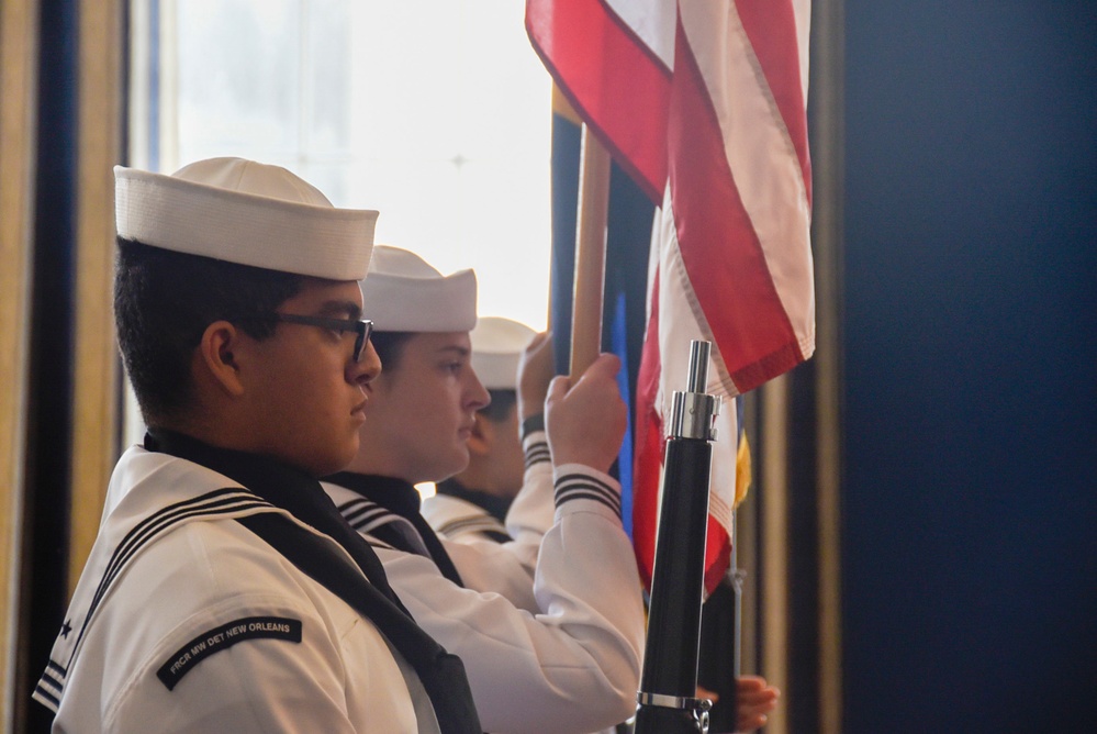 New Orleans Mayor Welcomes Service Members