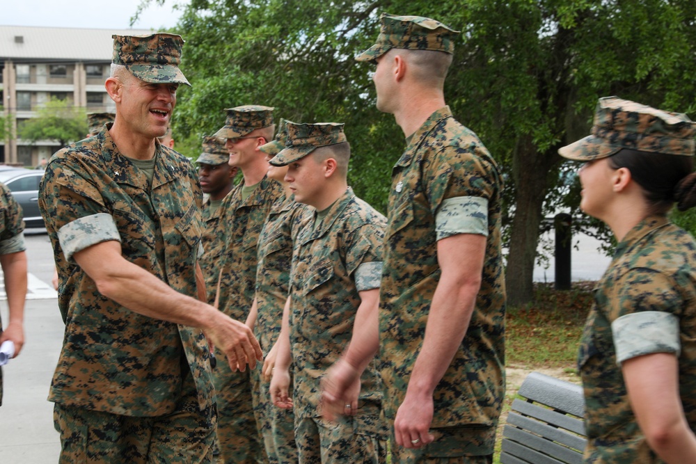 Commanding General visits MCAS Beaufort