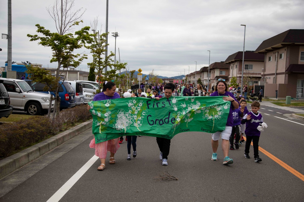 Not All Heroes Wear Capes: MCAS Iwakuni school children participate in Month of Military Child Parade