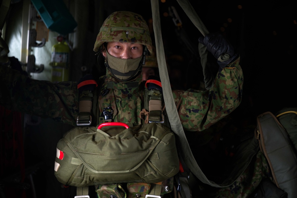U.S., Japan perform bilateral jump training
