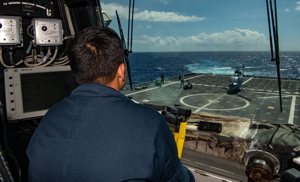 Jackson Sailor Stands Watch