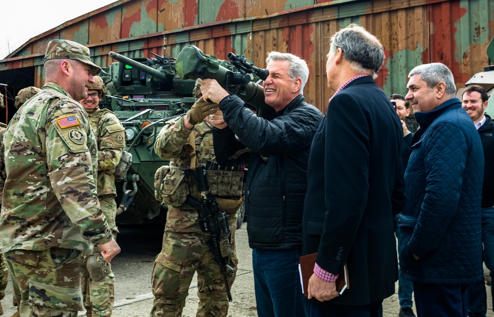 U.S. House Minority Leader visits Romanian Airbase