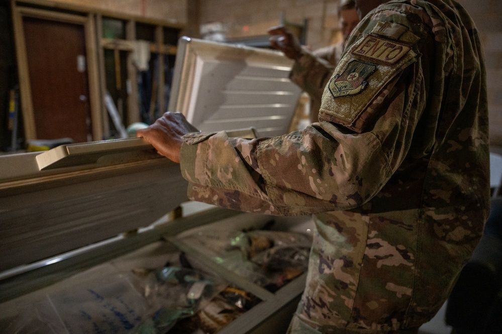 386th Air Expeditionary Wing Safety office and United States Department of Agriculture collaborate to keep flight line safe