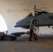 25th AMU perform A-10 Thunderbolt II load while engines run