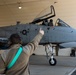 25th AMU perform A-10 Thunderbolt II load while engines run