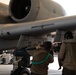 25th AMU perform A-10 Thunderbolt II load while engines run
