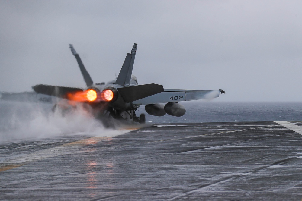 Air Ops on the USS Abraham Lincoln