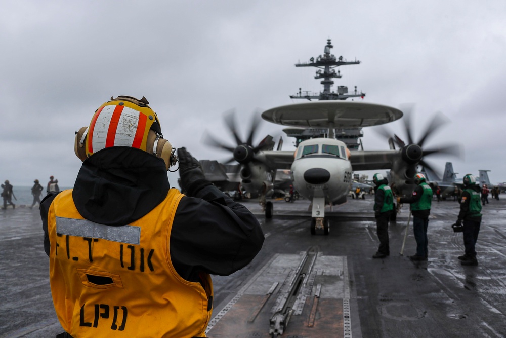 Air Ops on the USS Abraham Lincoln