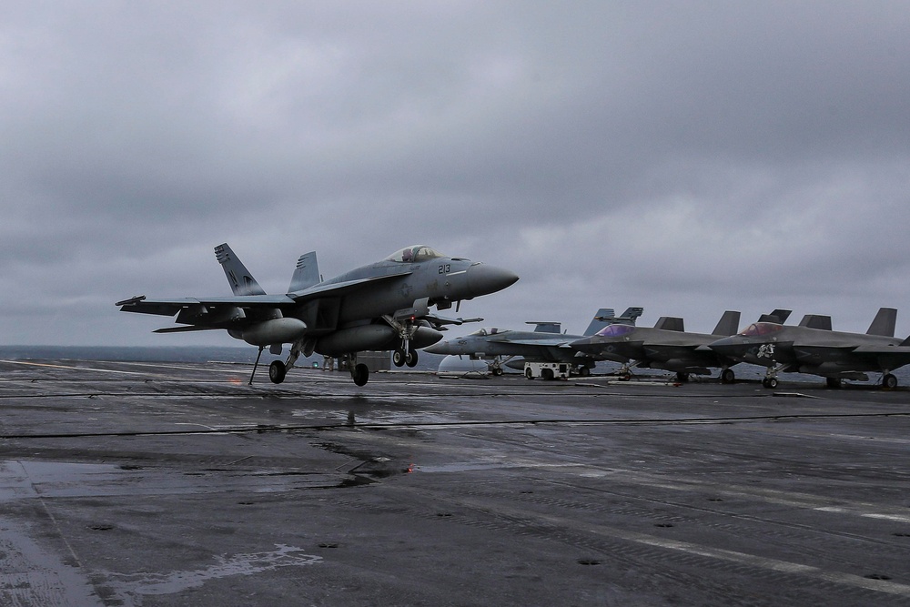 Air Ops on the USS Abraham Lincoln