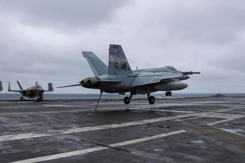 Air Ops on the USS Abraham Lincoln