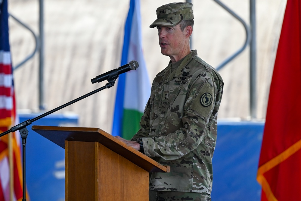 411th CAB assumes CJTF-HOA Civil Affairs mission