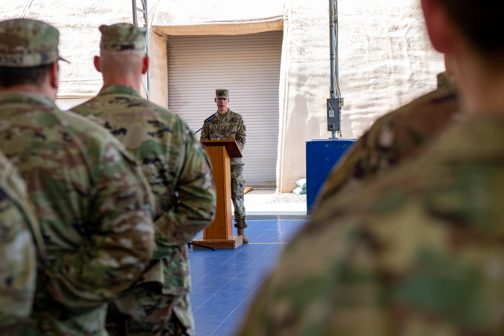 411th CAB assumes CJTF-HOA Civil Affairs mission