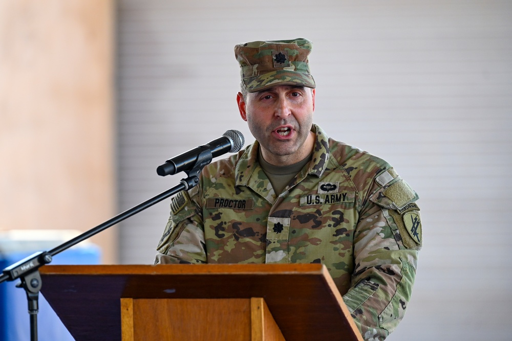 411th CAB assumes CJTF-HOA Civil Affairs mission