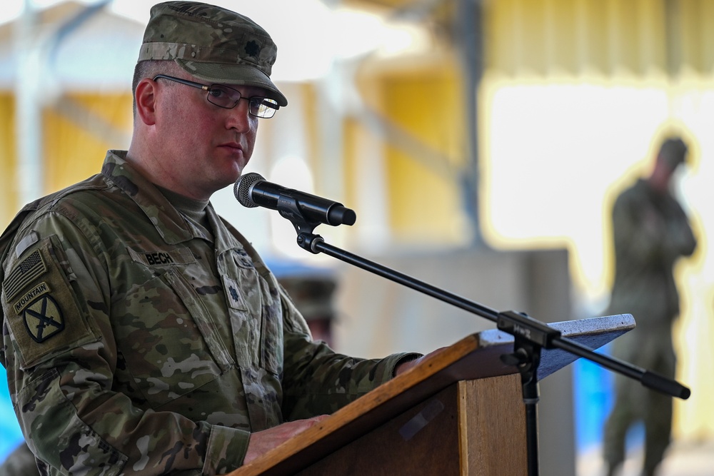 411th CAB assumes CJTF-HOA Civil Affairs mission
