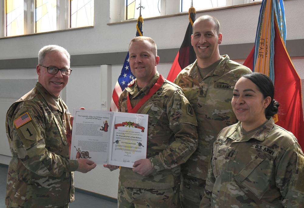 10th Army Air and Missile Defense Command St. Barbara’s Award Ceremony