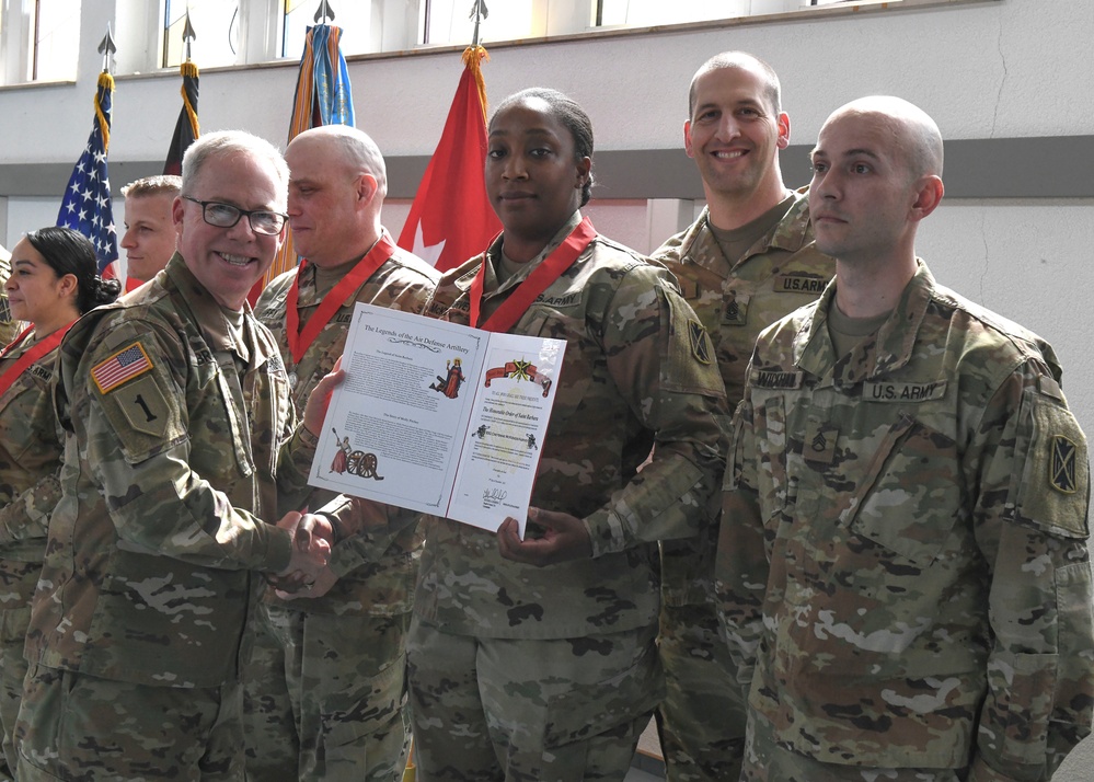 10th Army Air and Missile Defense Command St. Barbara’s Award Ceremony