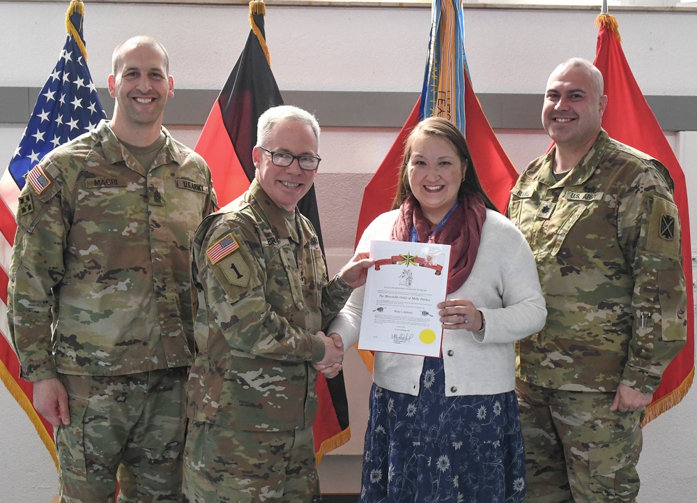 10th Army Air and Missile Defense Command St. Barbara’s Award Ceremony